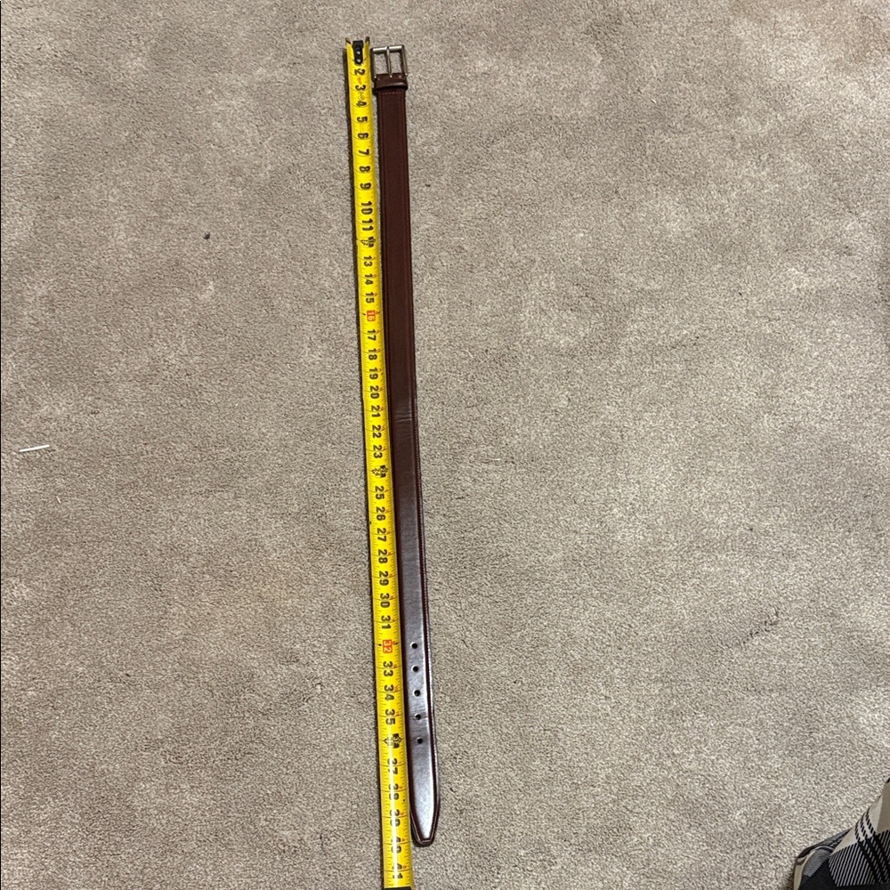 Brown Leather Belt, gently worn